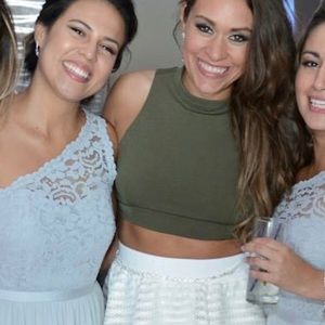 Criss Cross Back Olive Crop Top